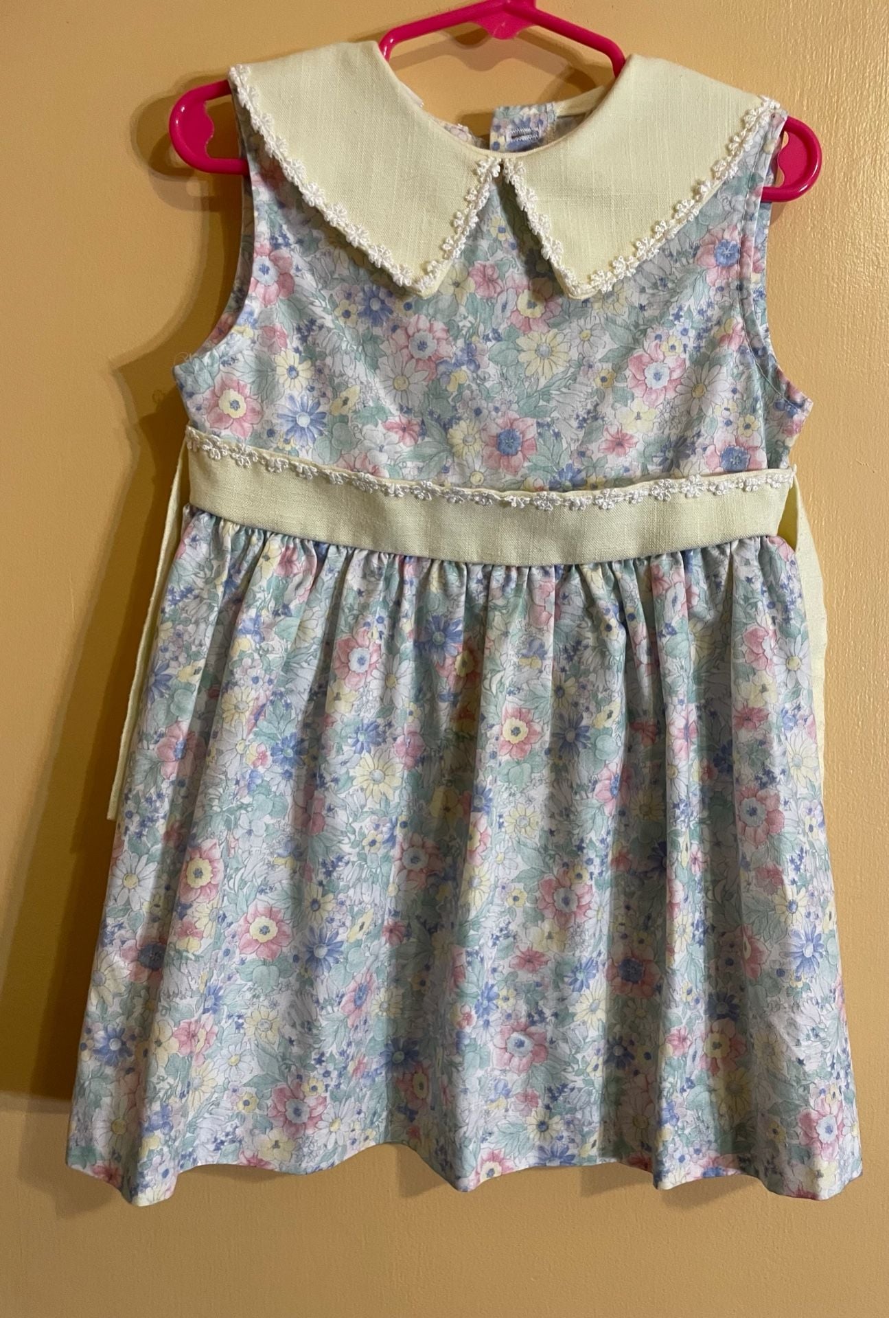 Vintage Thomas Dress Set Size 4T Floral Dress and Jacket 3