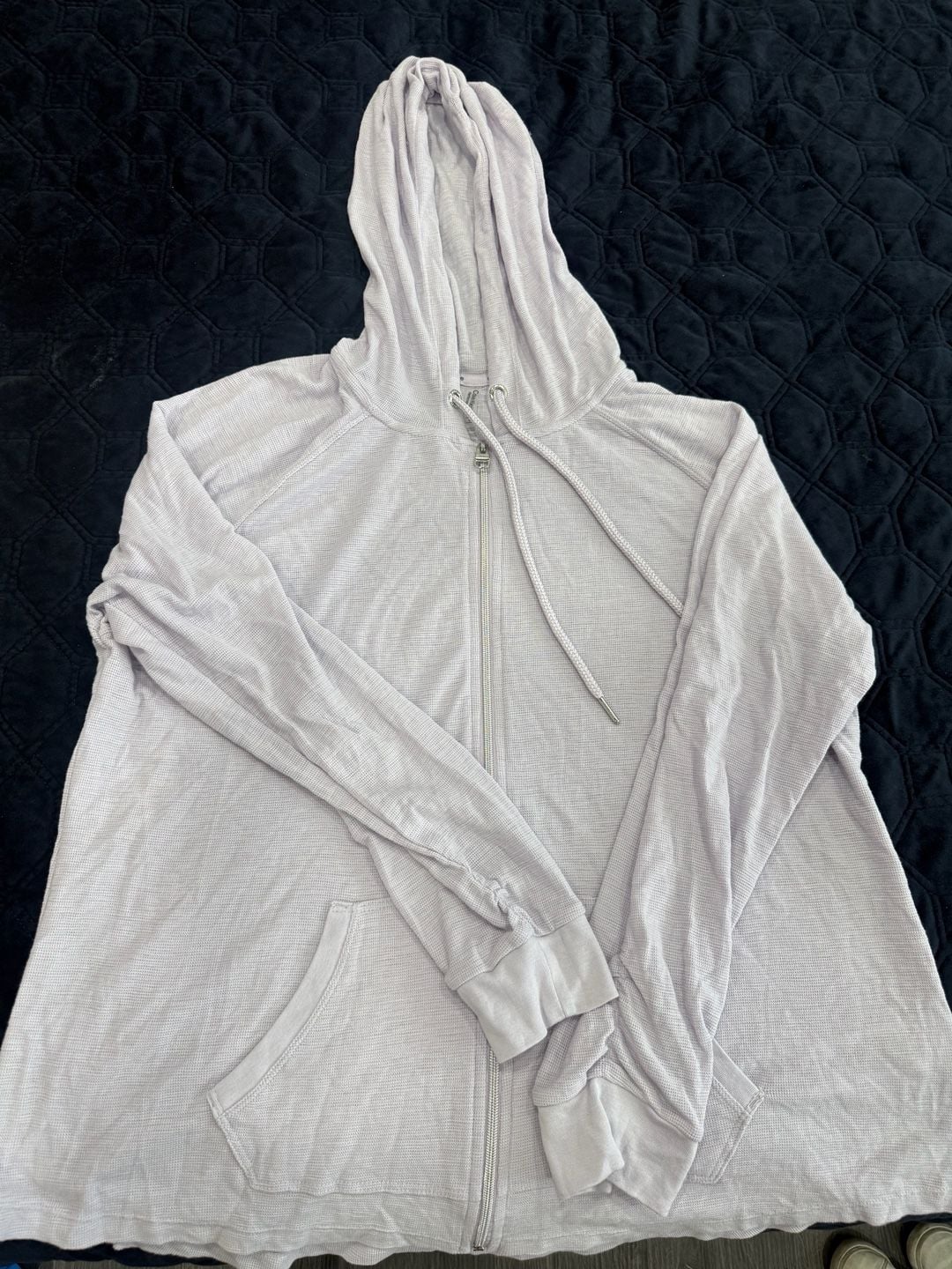 Calvin Klein Performance Light Gray Full Zip Hoodie Sweatshirt Size 2X 2