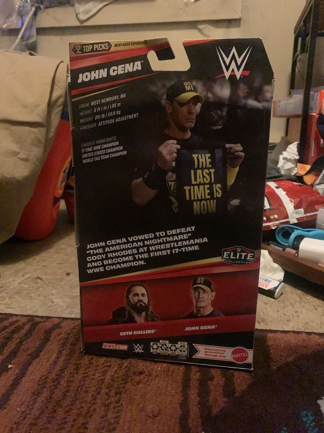 Mattel WWE Elite Collection Top Picks 2026 Wave 3 John Cena Action Figure 2