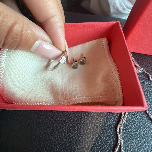 James Avery Love Pet Ring Silver Heart Paw set
-ring
-charm
-necklace
-earrings