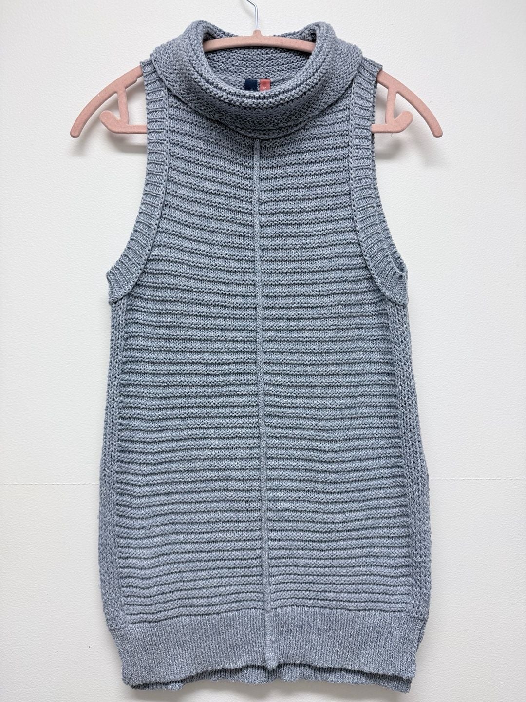 ANTHROPOLOGIE Pilcro Turtleneck Sweater Vest Blue.... 2