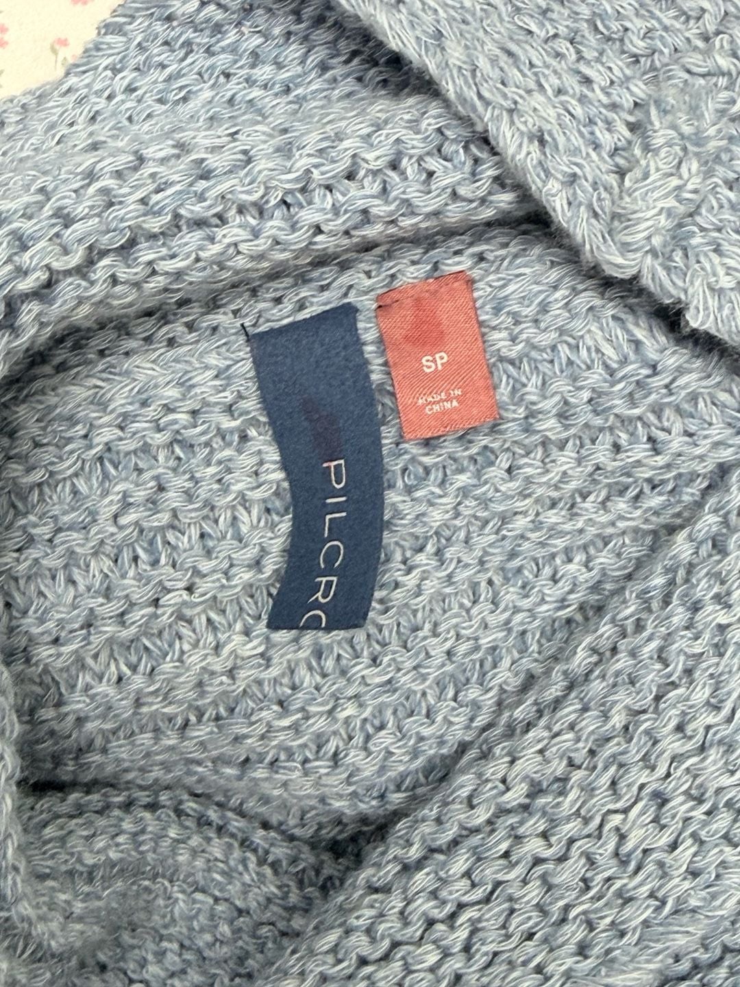ANTHROPOLOGIE Pilcro Turtleneck Sweater Vest Blue.... 8
