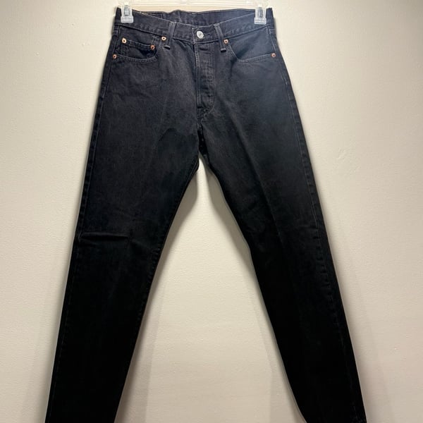 Levi's 501 Jeans Black Denim