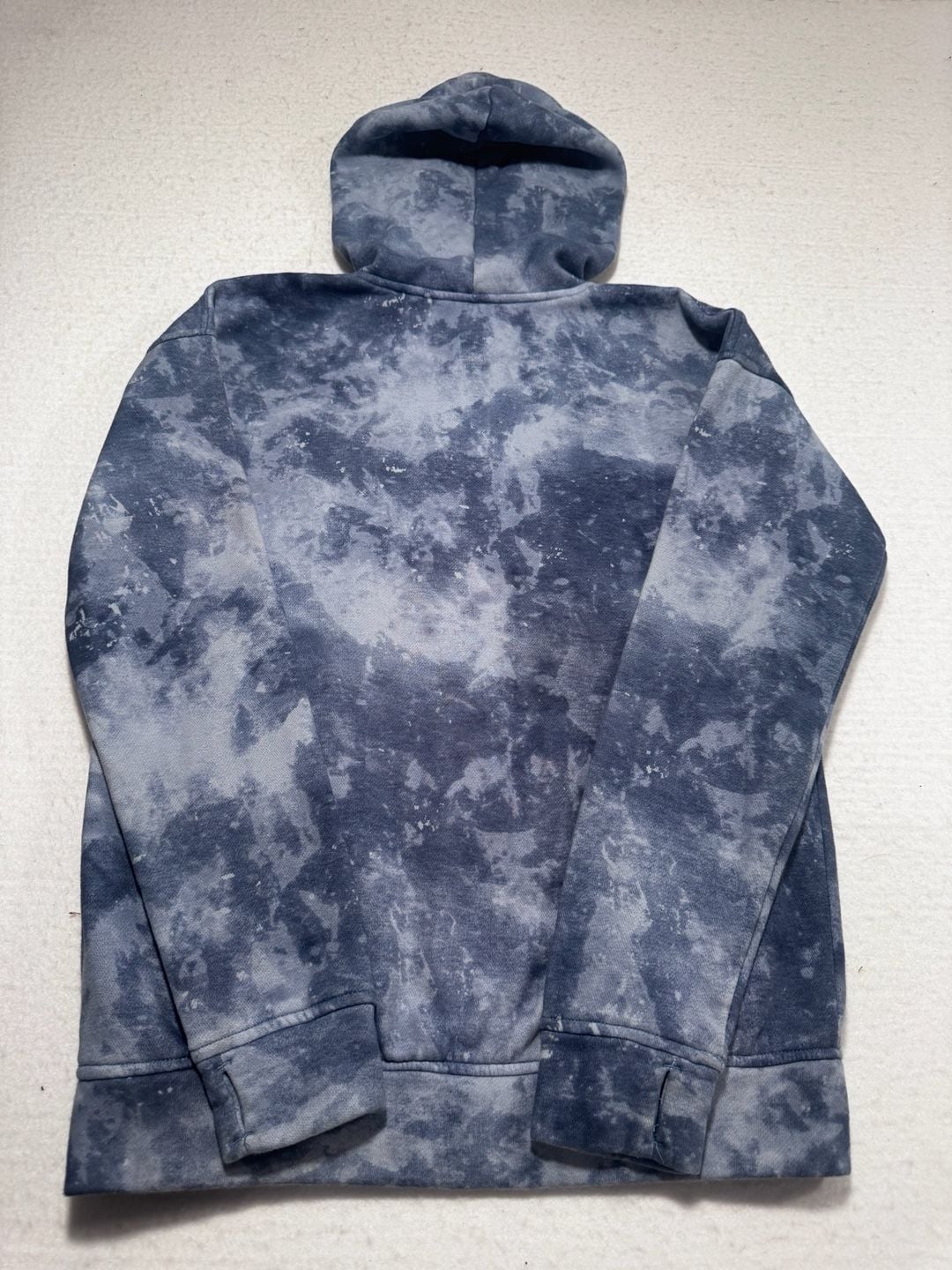 Abercrombie Kids Tie Dye Fleece Hoodie Size 15/16 Blue 8