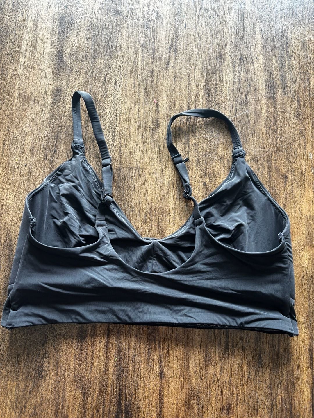 Yitty Black Logo Elastic Bra Size L 4