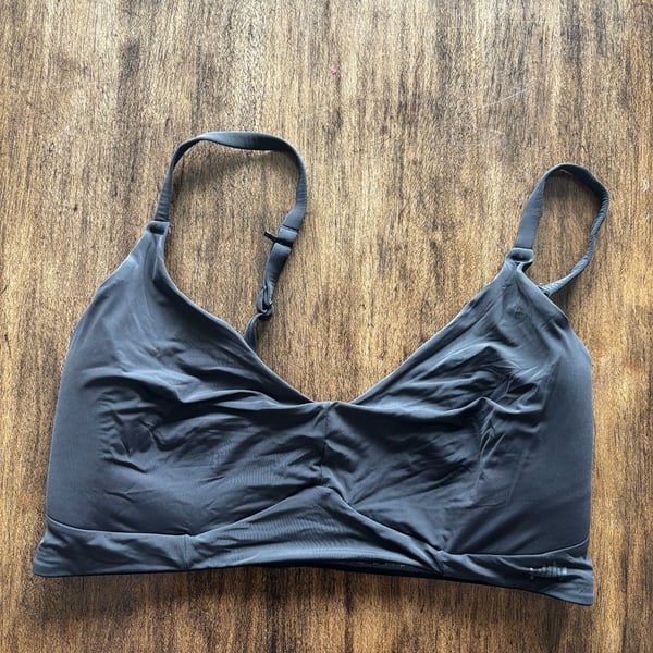 Yitty Black Logo Elastic Bra Size L