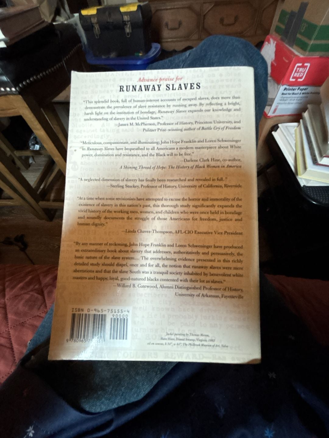 Runaway Slaves: Rebels on the Plantation by John Hope Franklin Paperback 2