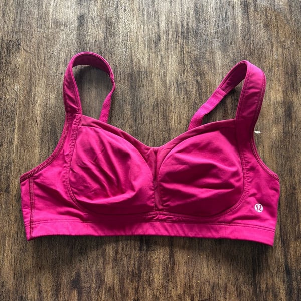 Lululemon Ta Ta Tamer III Sports Bra Pink Hot Pink