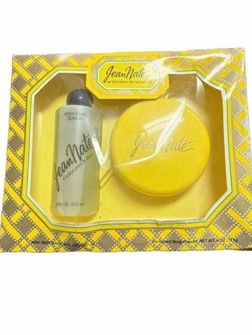 Revlon Jean Nate After Bath Refreshers Gift Set Splash and Powder 1