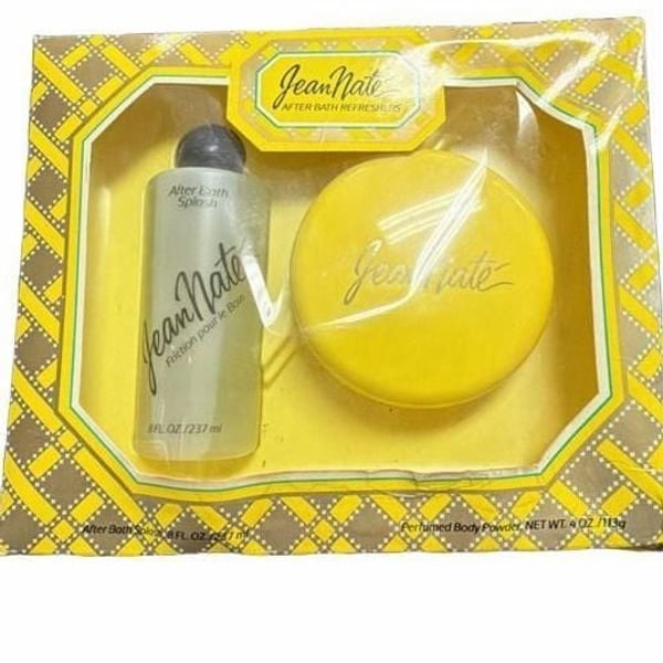Revlon Jean Nate After Bath Refreshers Gift Set Splash and Powder