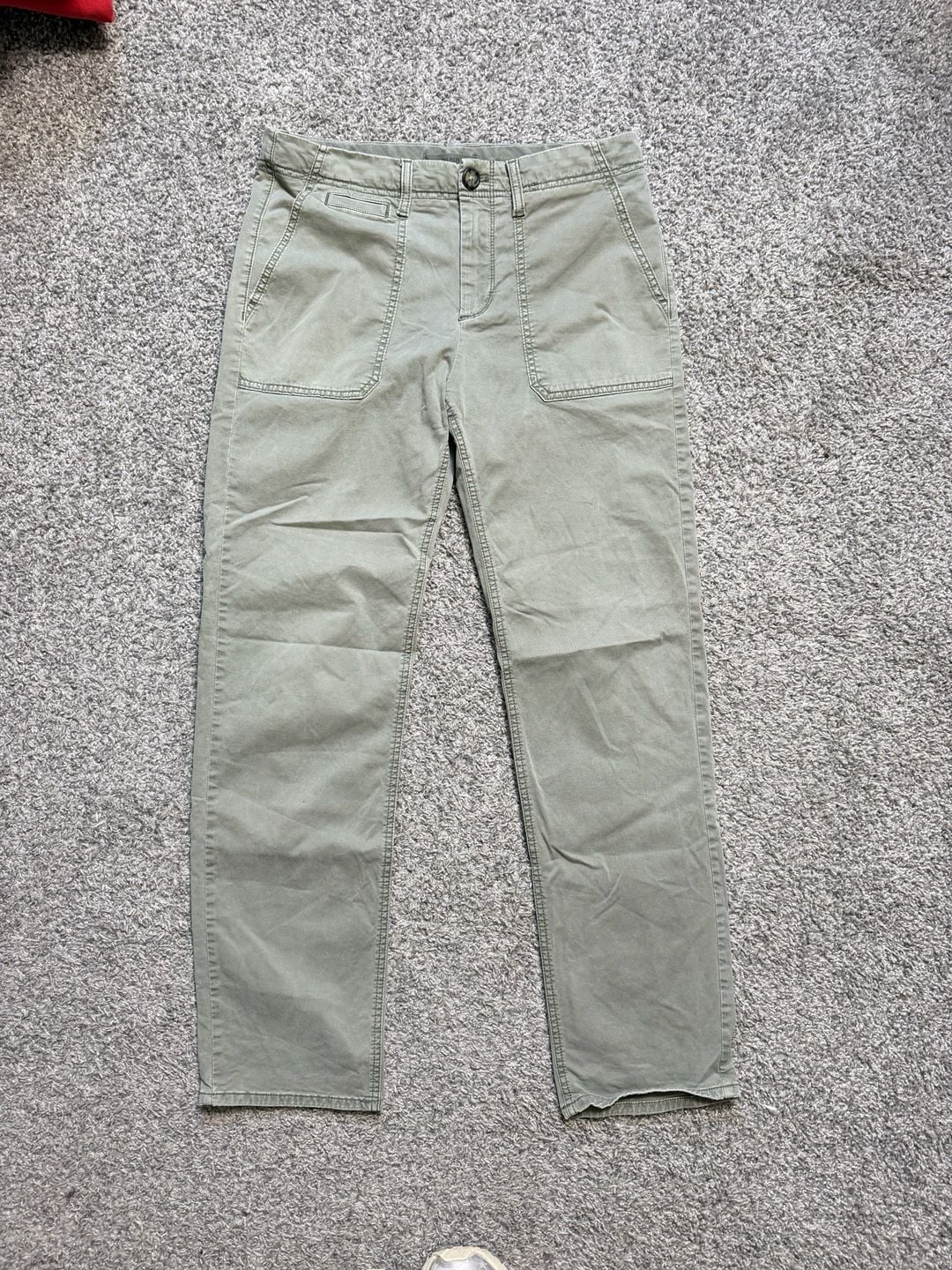 Banana Republic Chino Pants Size 30 Green Utility Casual 2