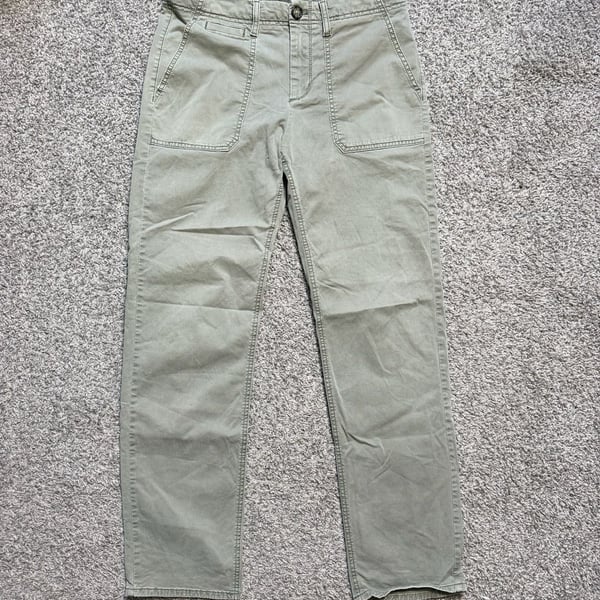 Banana Republic Chino Pants Size 30 Green Utility Casual