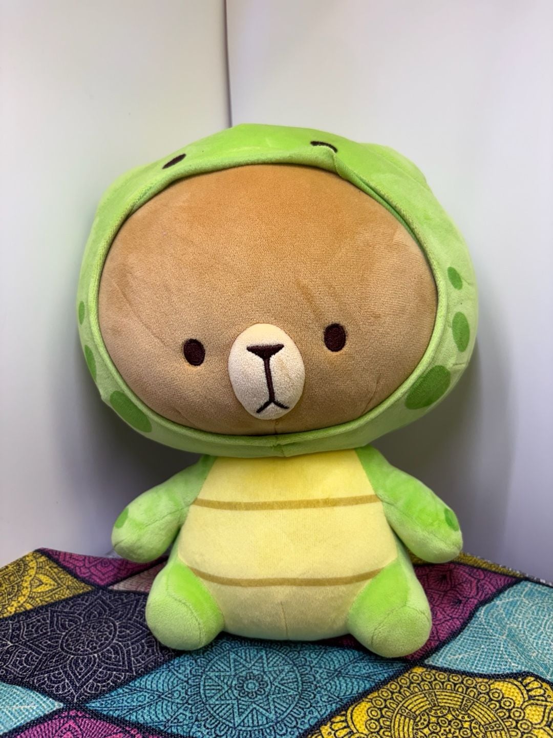 Milk Mocha Bear Turtle Suit 12 Inch Plush 1
