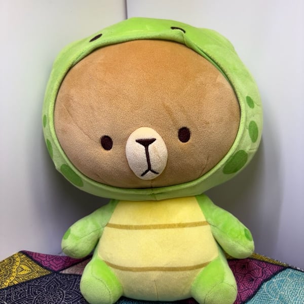 Milk Mocha Bear Turtle Suit 12 Inch Plush