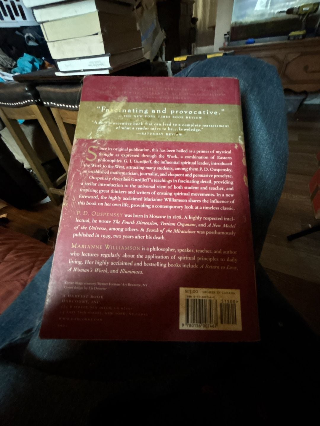 Harcourt In Search of the Miraculous P. D. Ouspensky Paperback Book 2