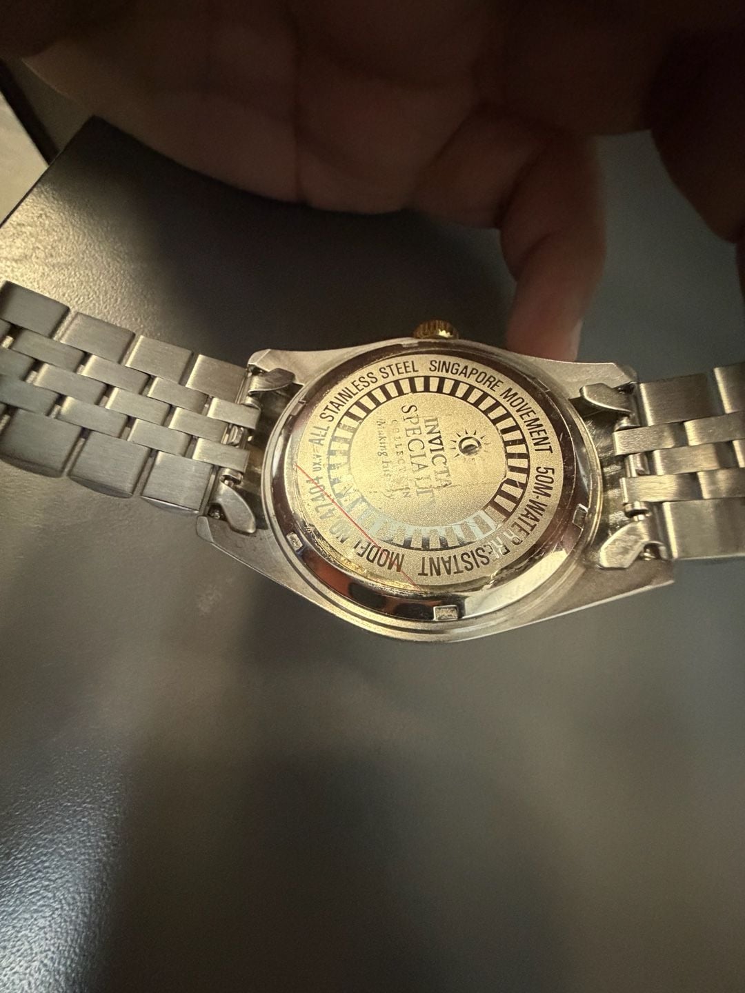 Invicta Specialty Watch 47404 Two Tone Gold Tone Stainless Steel 5