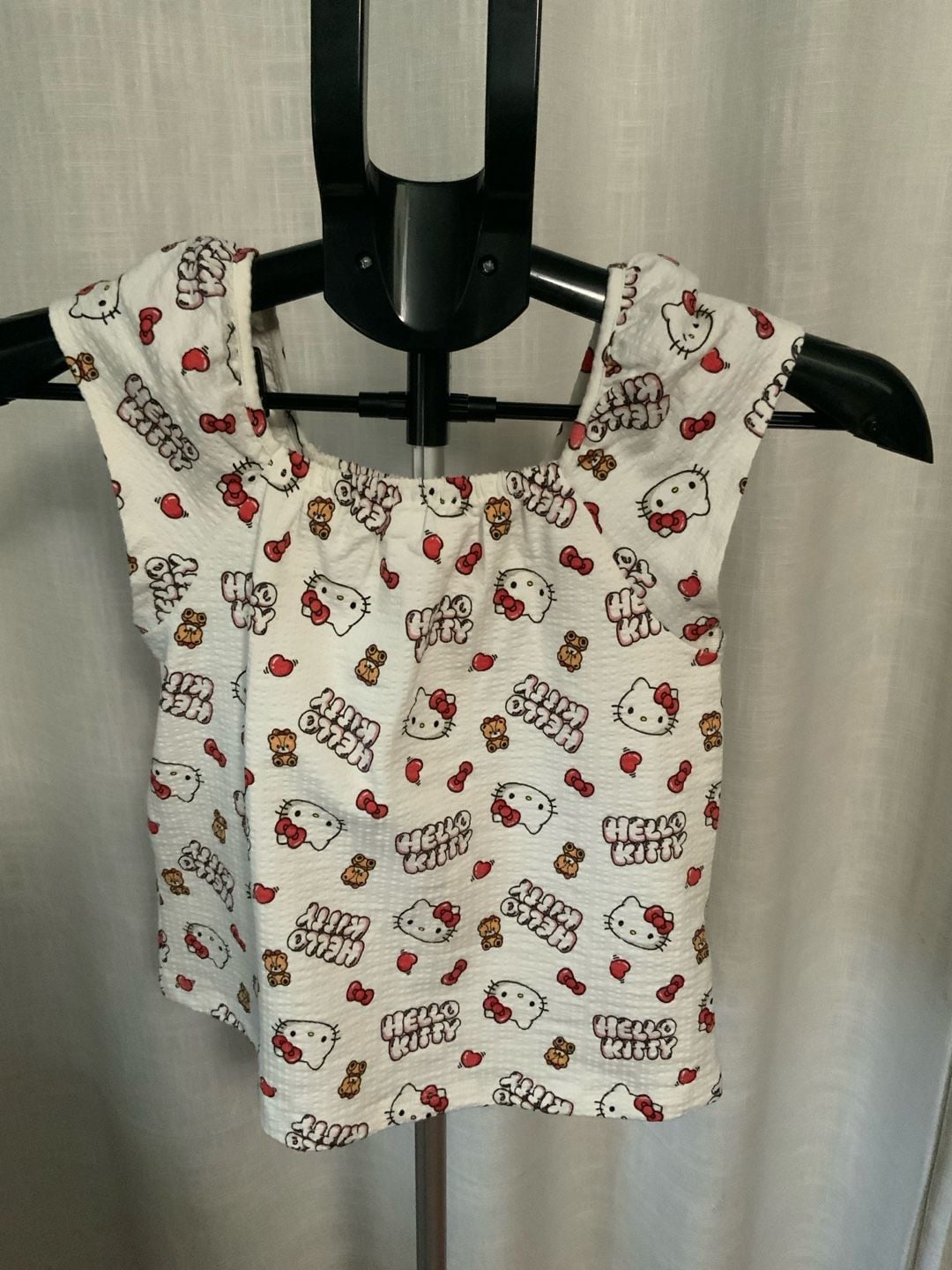 Hello Kitty Primark NWOT Girls Size 6-7 Yrs White Lounge Set 5
