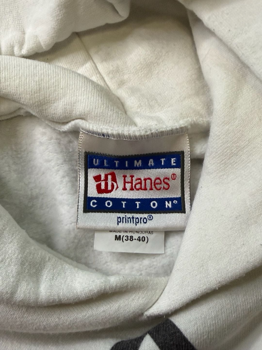 Hanes Graphic Hoodie Size M 38-40 White 30 Seconds To Insanity 4