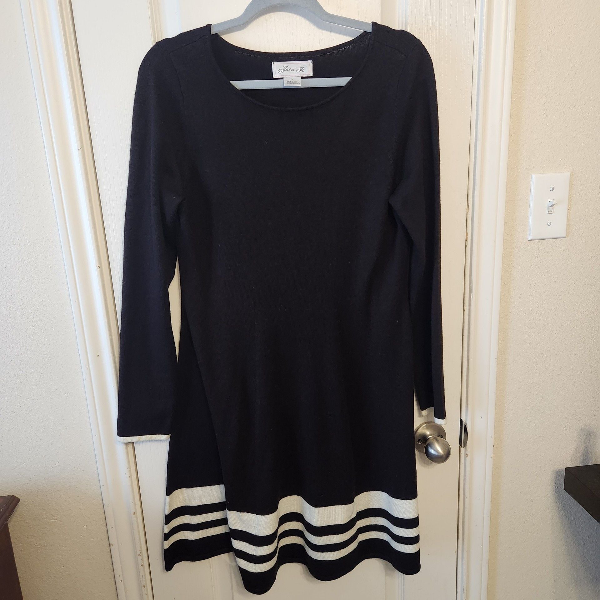 Fall winter Knit Dress Size L 2