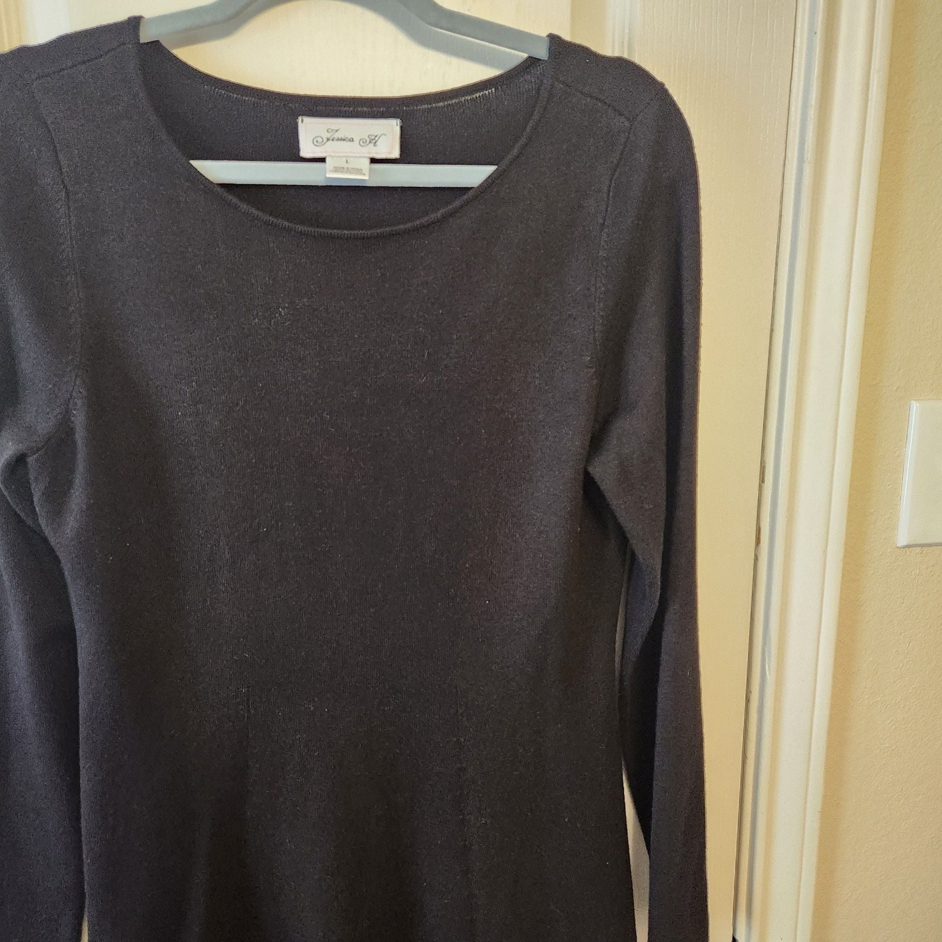 Fall winter Knit Dress Size L 8