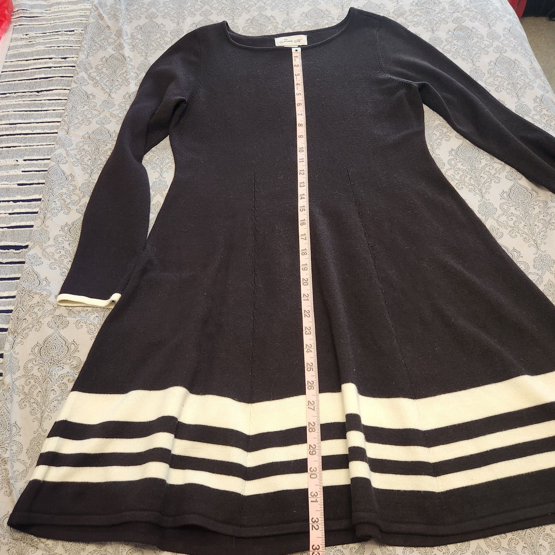 Fall winter Knit Dress Size L 13