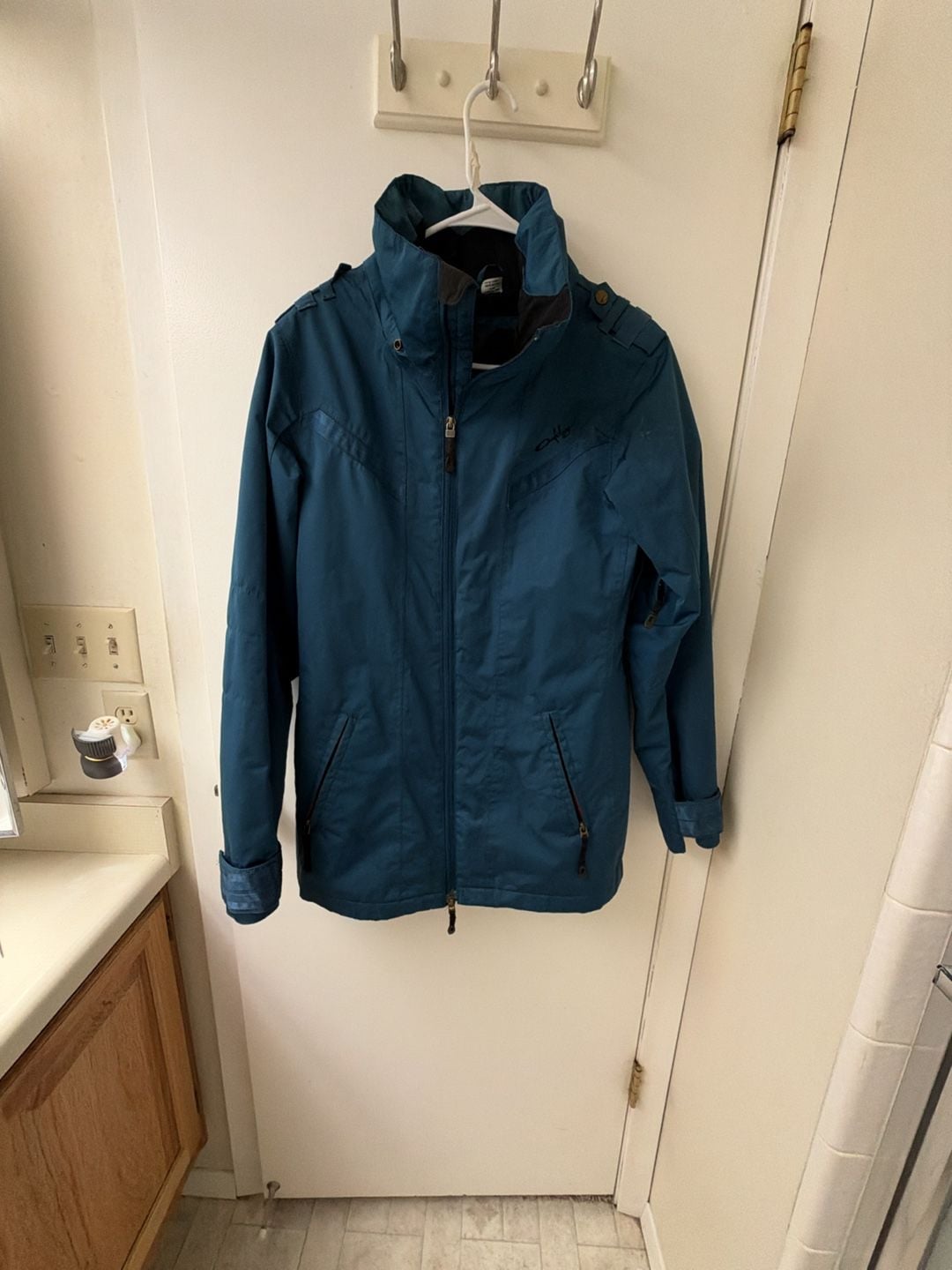 Oakley Thinsulate Insulation Jacket Size S/P Blue Waterproof Ski Jacket 2