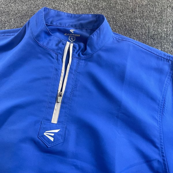 Easton Alpha Short Sleeve Cage Jacket XL Royal Blue Polyester