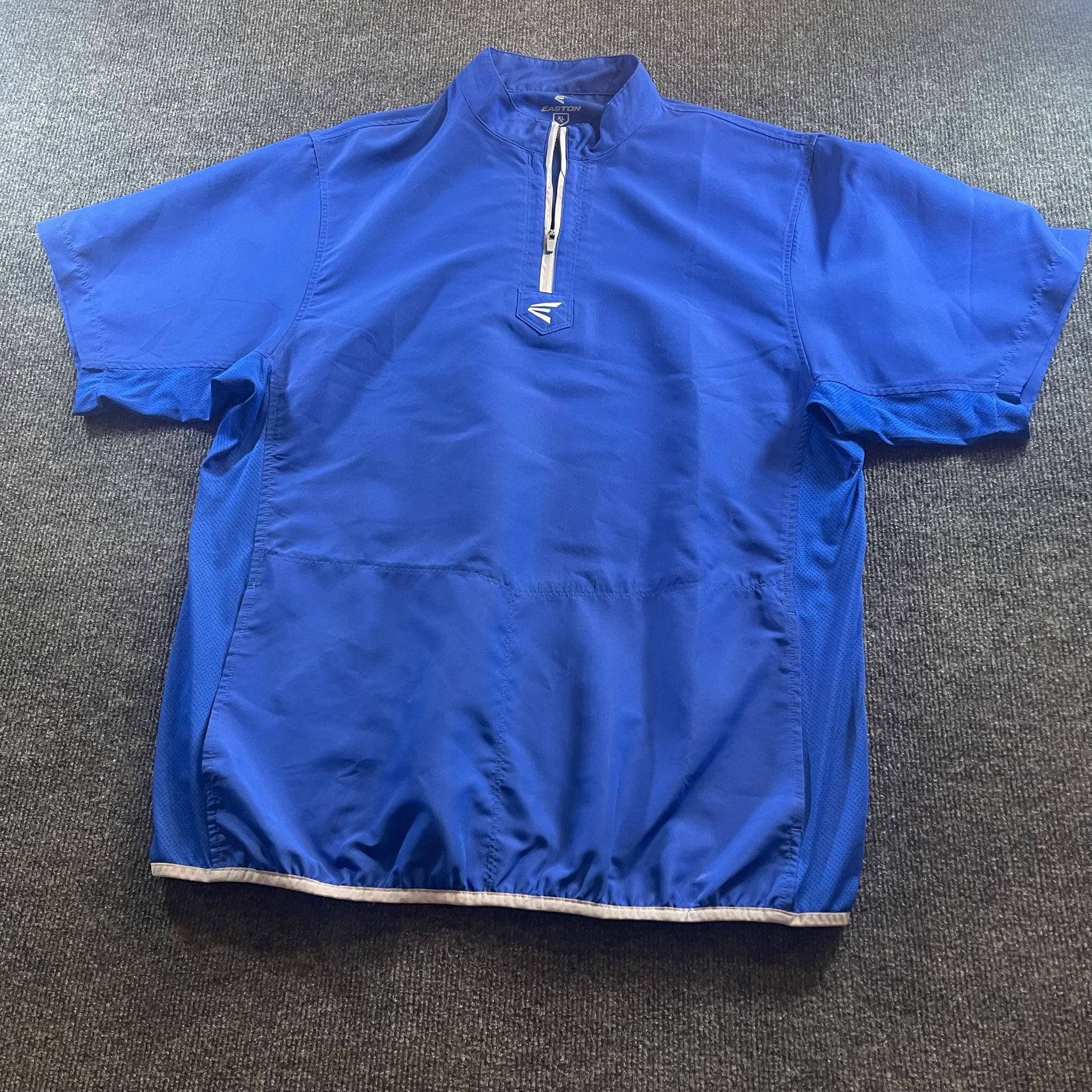 Easton Alpha Short Sleeve Cage Jacket XL Royal Blue Polyester 3