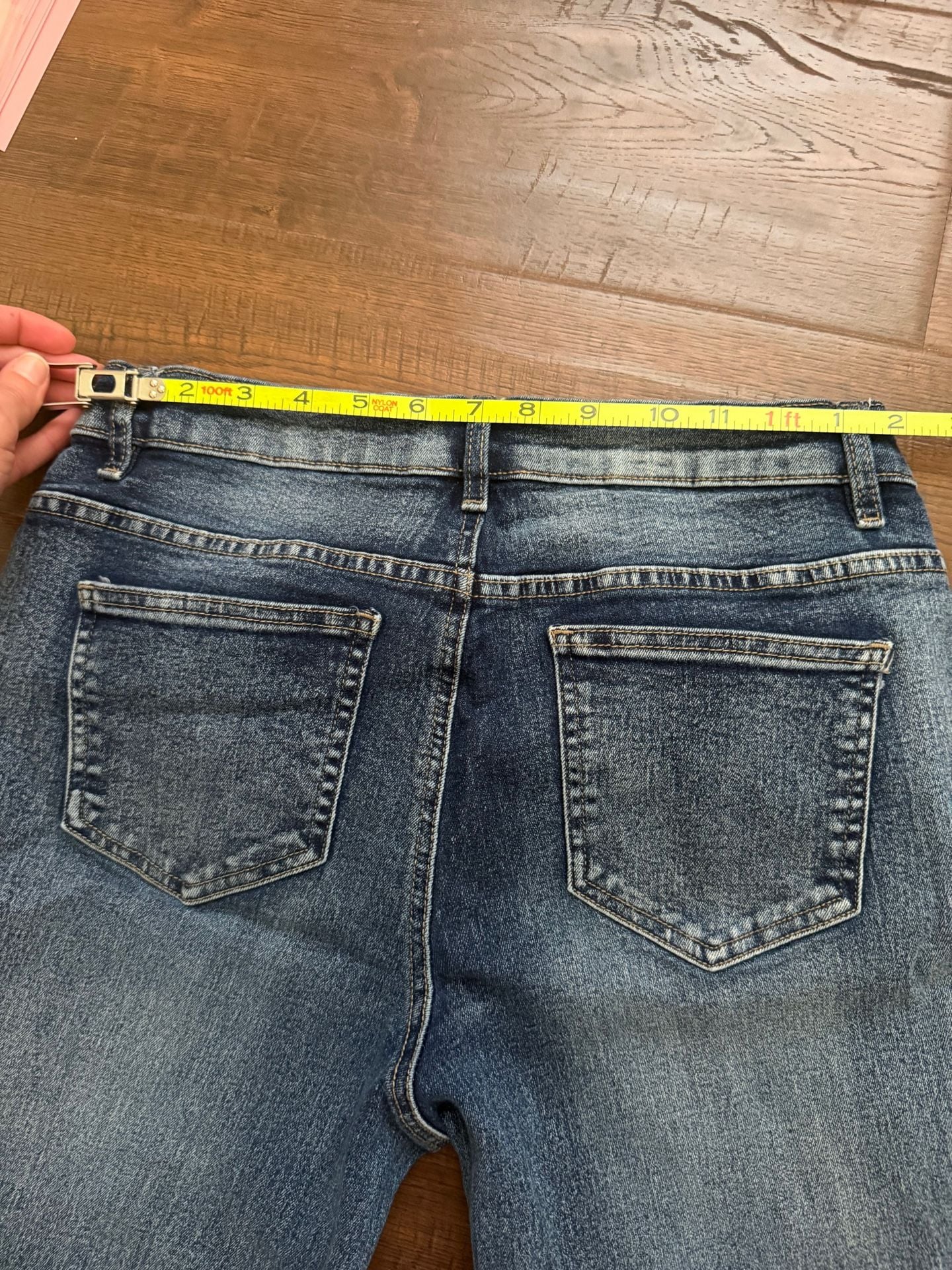 Venus Blue Jeans Size 10S Bootcut Mid Rise Denim Pants 10