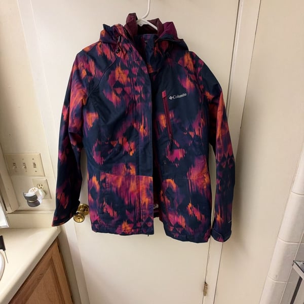 Columbia Women's Whirlibird IV Interchange Jacket Size M Multicolor Print