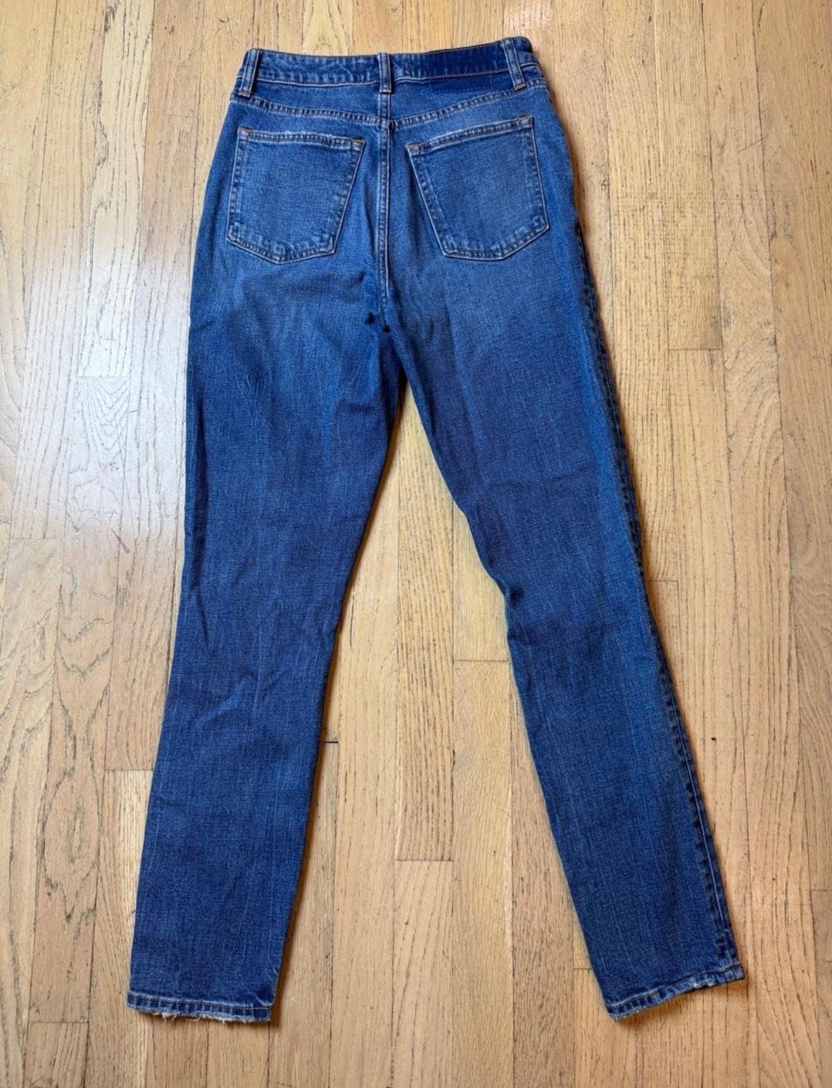 Abercrombie & Fitch The Skinny High Rise Blue Jeans Size 2 3