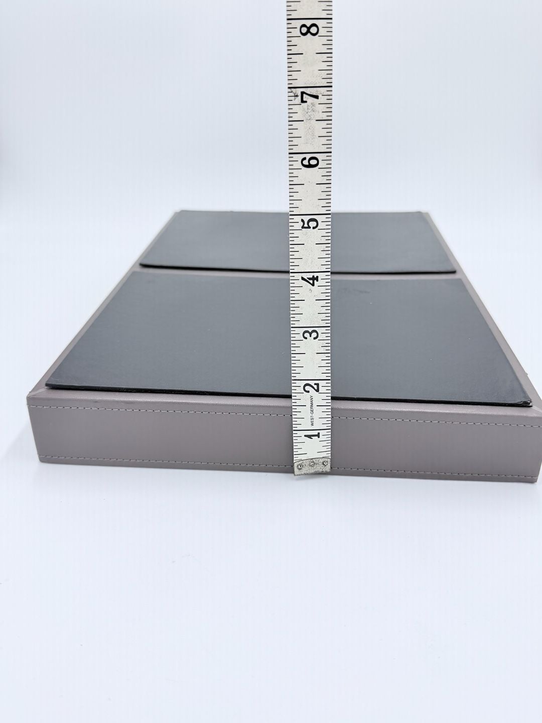 Stackers Pebble Grey Supersize 41 Section Jewellery Box 9