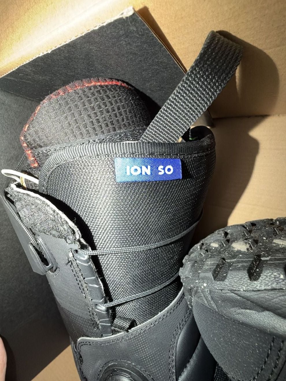 Burton Ion Step On Snowboard Boots Size 10 Black 3