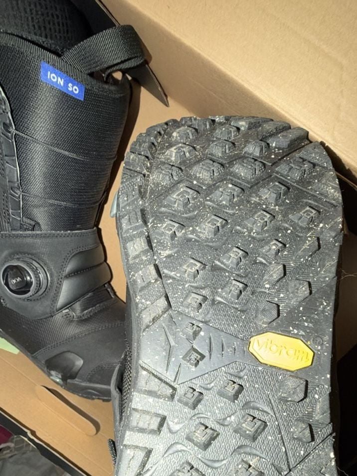 Burton Ion Step On Snowboard Boots Size 10 Black 4