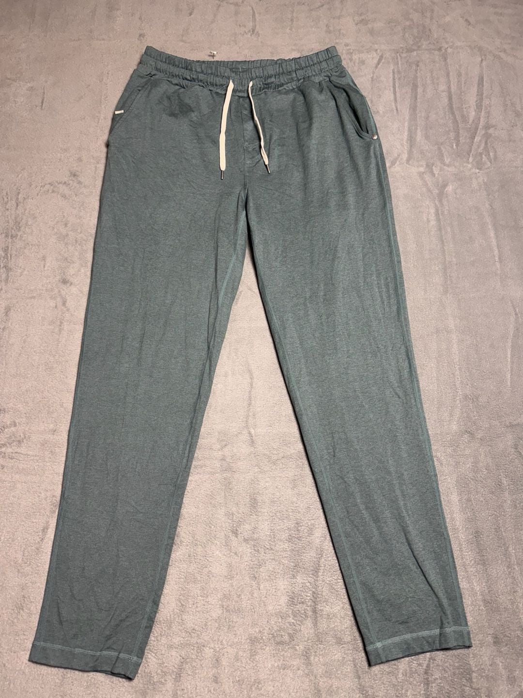 Vuori Ponto Performance Pant Heather Green Sweatpants 2