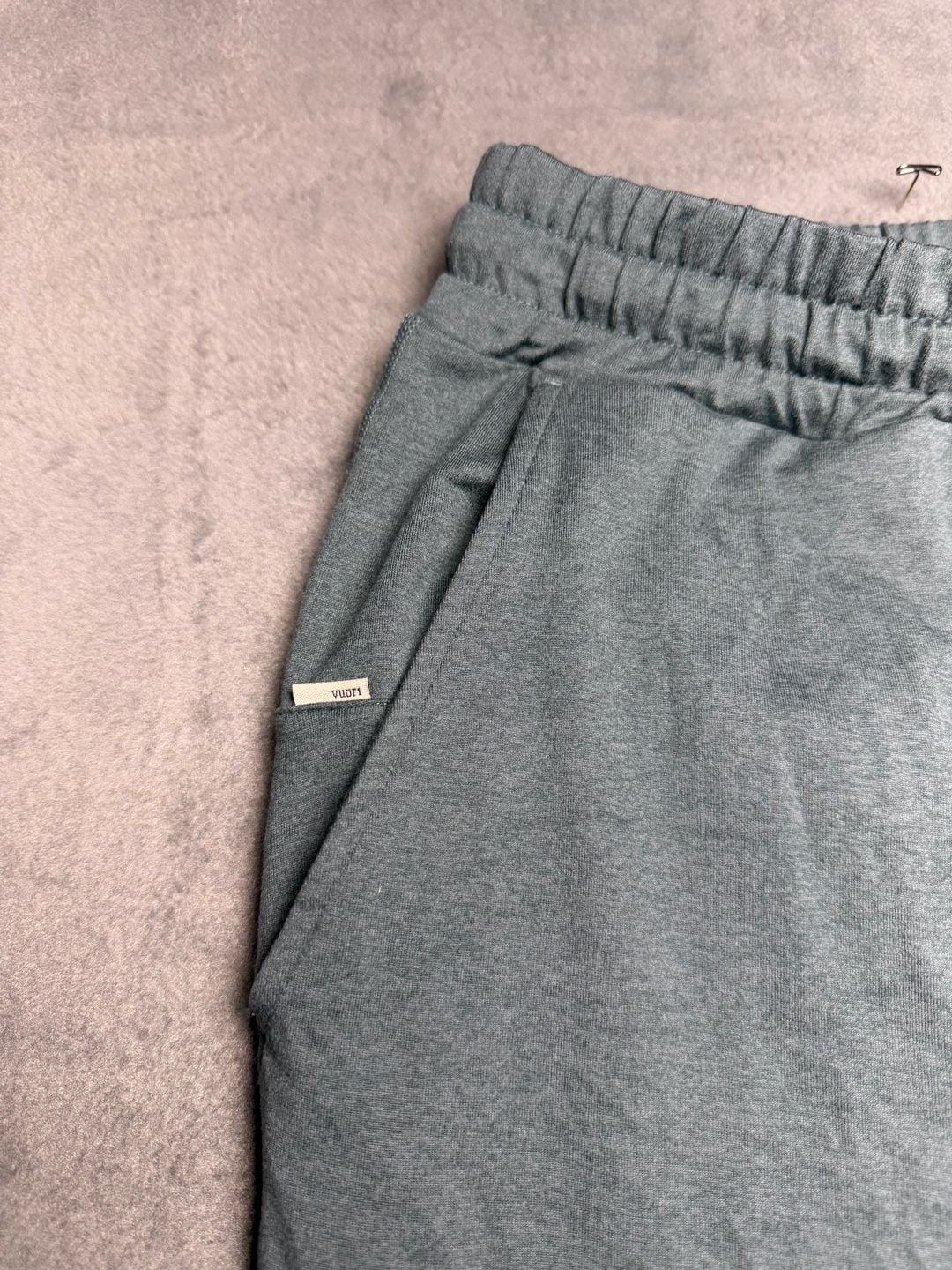 Vuori Ponto Performance Pant Heather Green Sweatpants 5