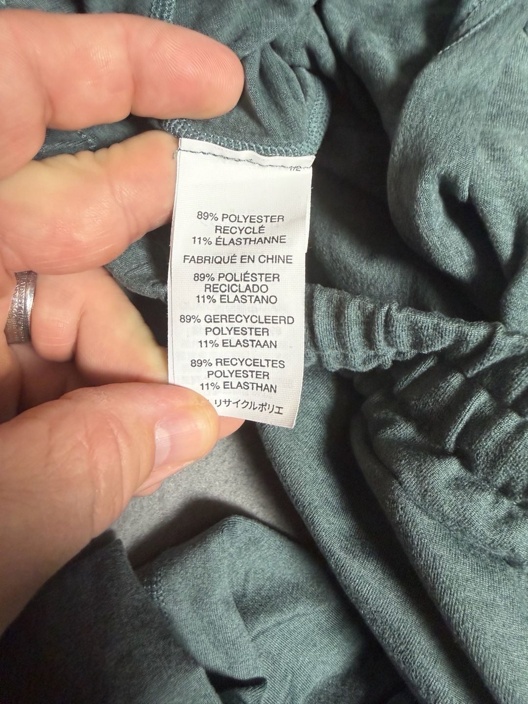 Vuori Ponto Performance Pant Heather Green Sweatpants 6