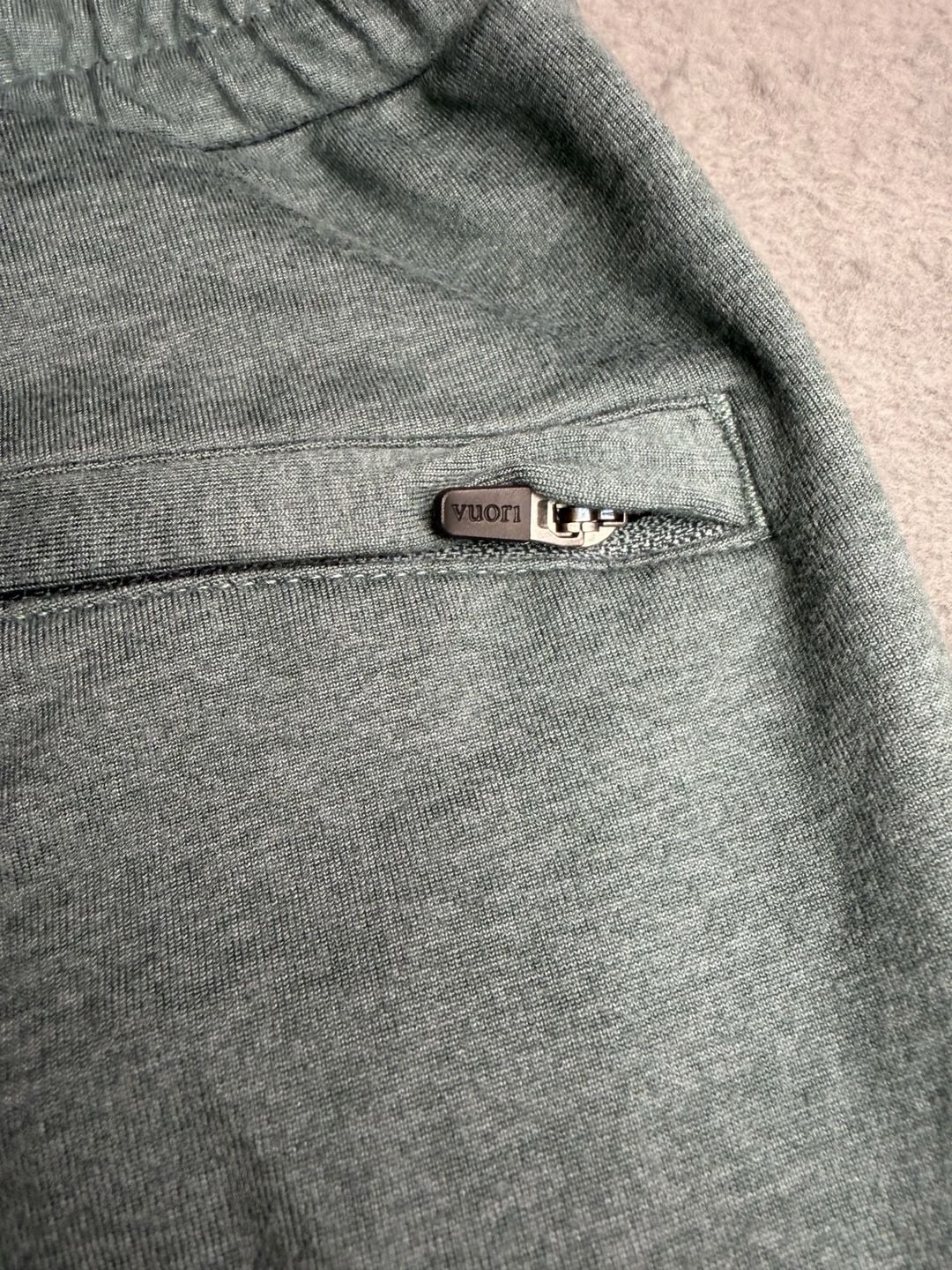 Vuori Ponto Performance Pant Heather Green Sweatpants 8