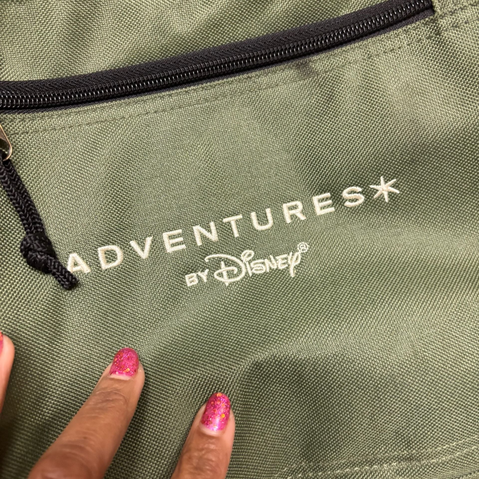 Adventures By Disney Green Collapsible Travel Duffle Bag 3