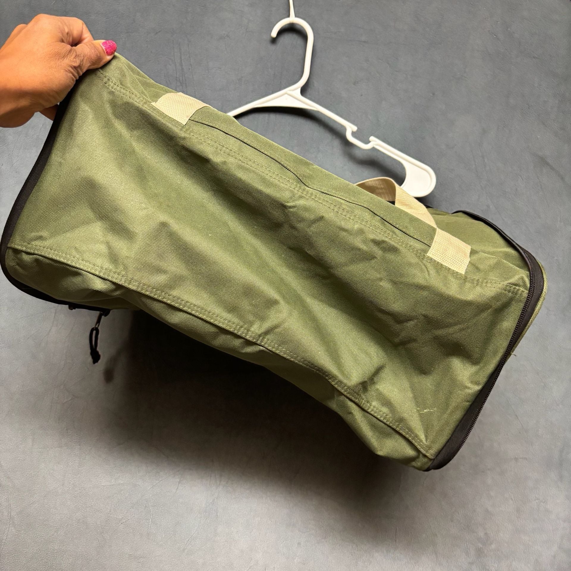 Adventures By Disney Green Collapsible Travel Duffle Bag 6