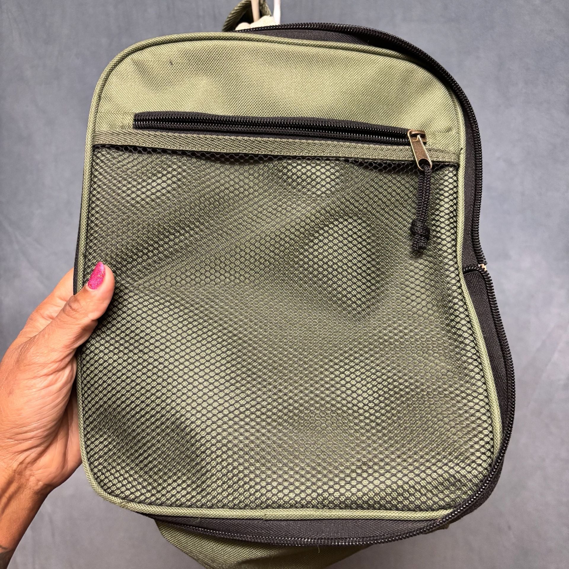 Adventures By Disney Green Collapsible Travel Duffle Bag 10