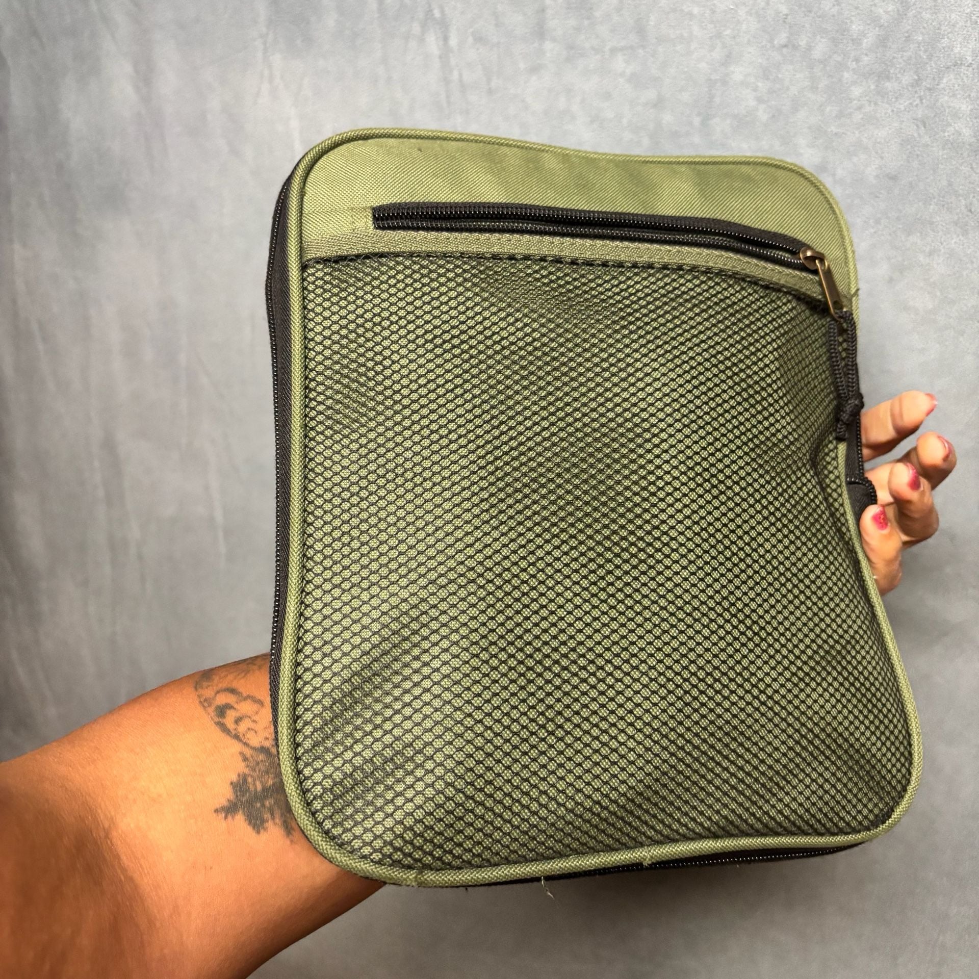 Adventures By Disney Green Collapsible Travel Duffle Bag 18