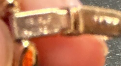 Trifari Patent Pending Gold Tone Link Bracelet 4