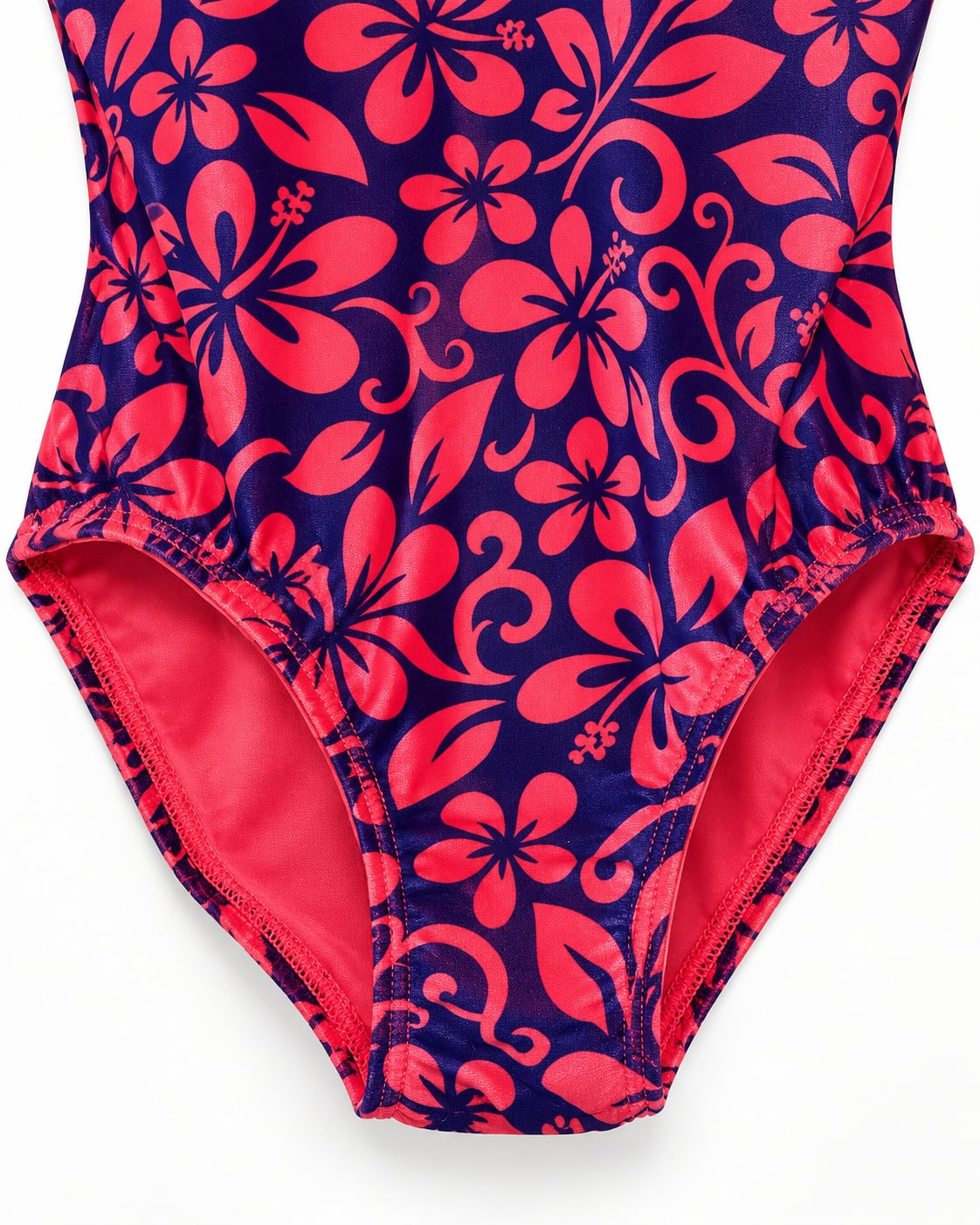 GK Elite Girls Gymnastics Leotard – Child Large – Floral Pink & Purple 4
