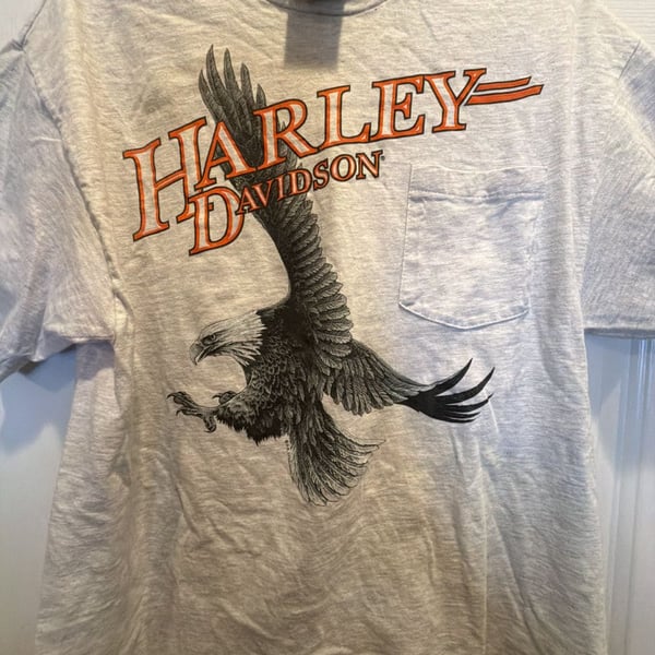 Rare Vintage Harley Davidson Eagle Tee 