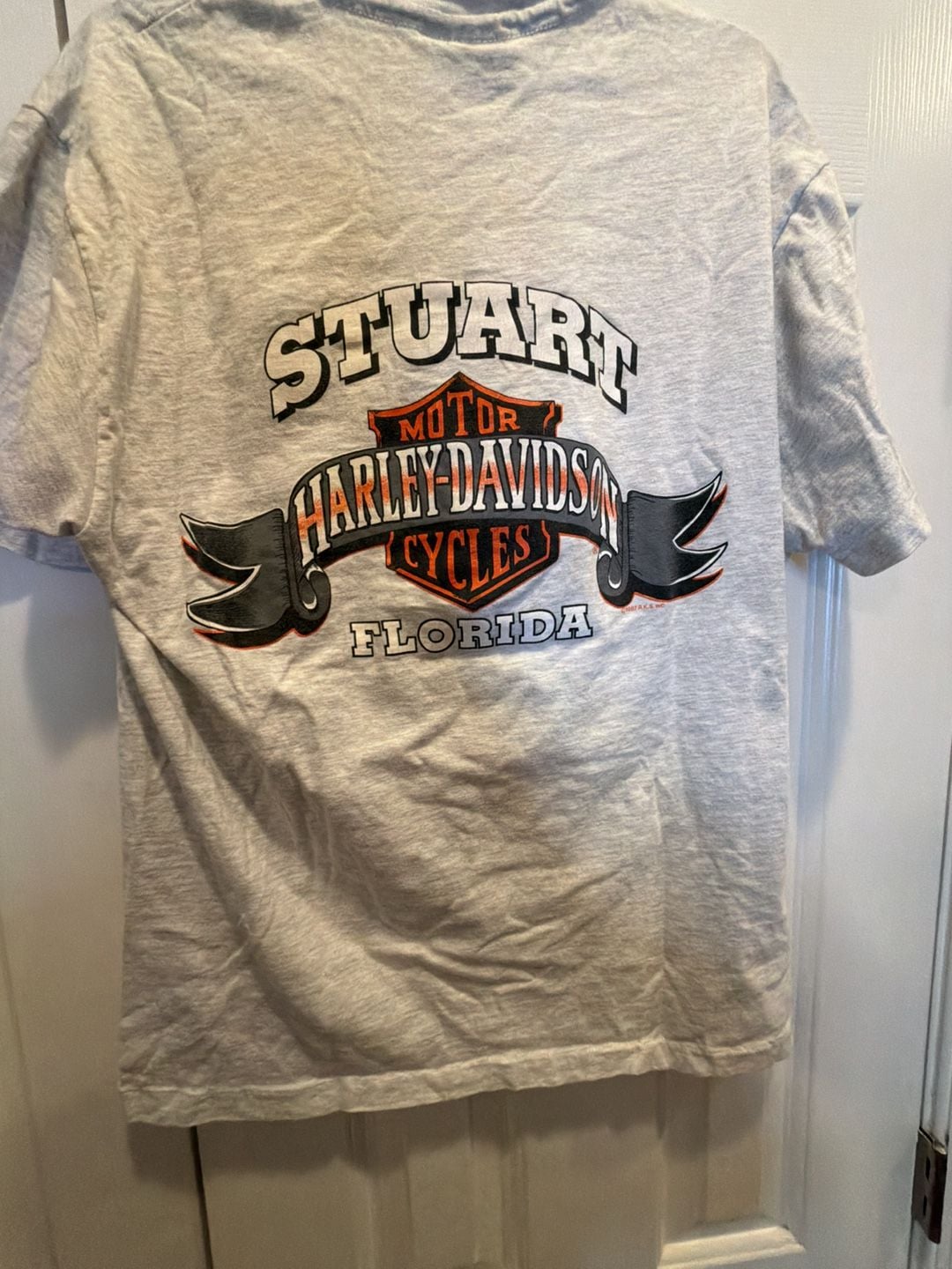 Rare Vintage Harley Davidson Eagle Tee 5