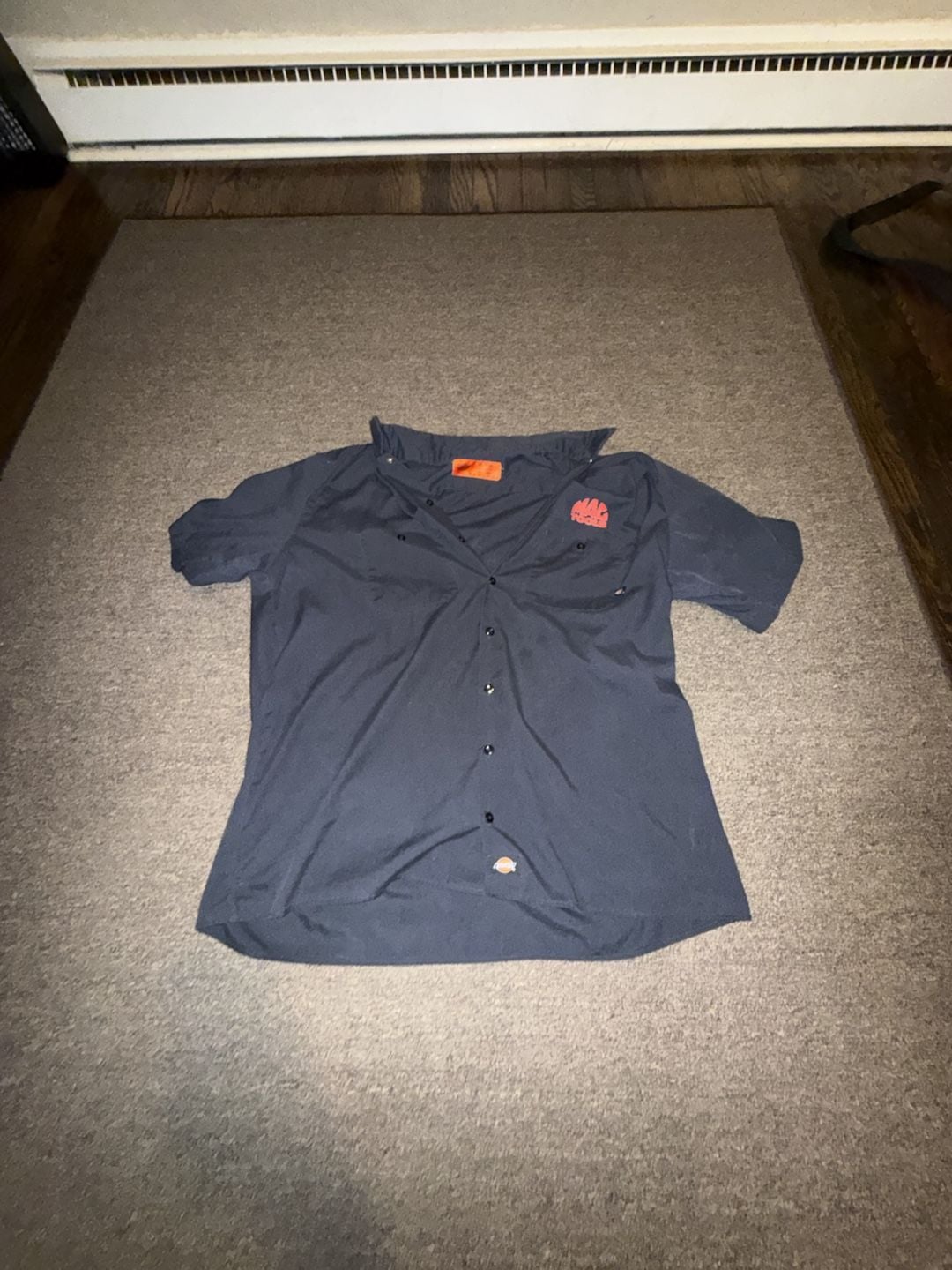 Dickies Mac Tools Gassers Short Sleeve Work Shirt Size XXL Black 2