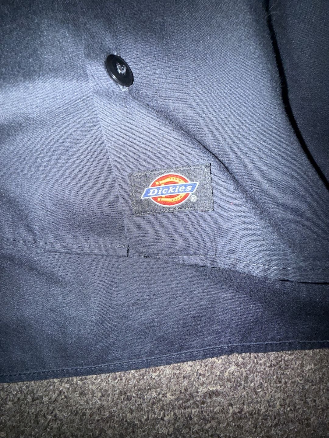Dickies Mac Tools Gassers Short Sleeve Work Shirt Size XXL Black 3