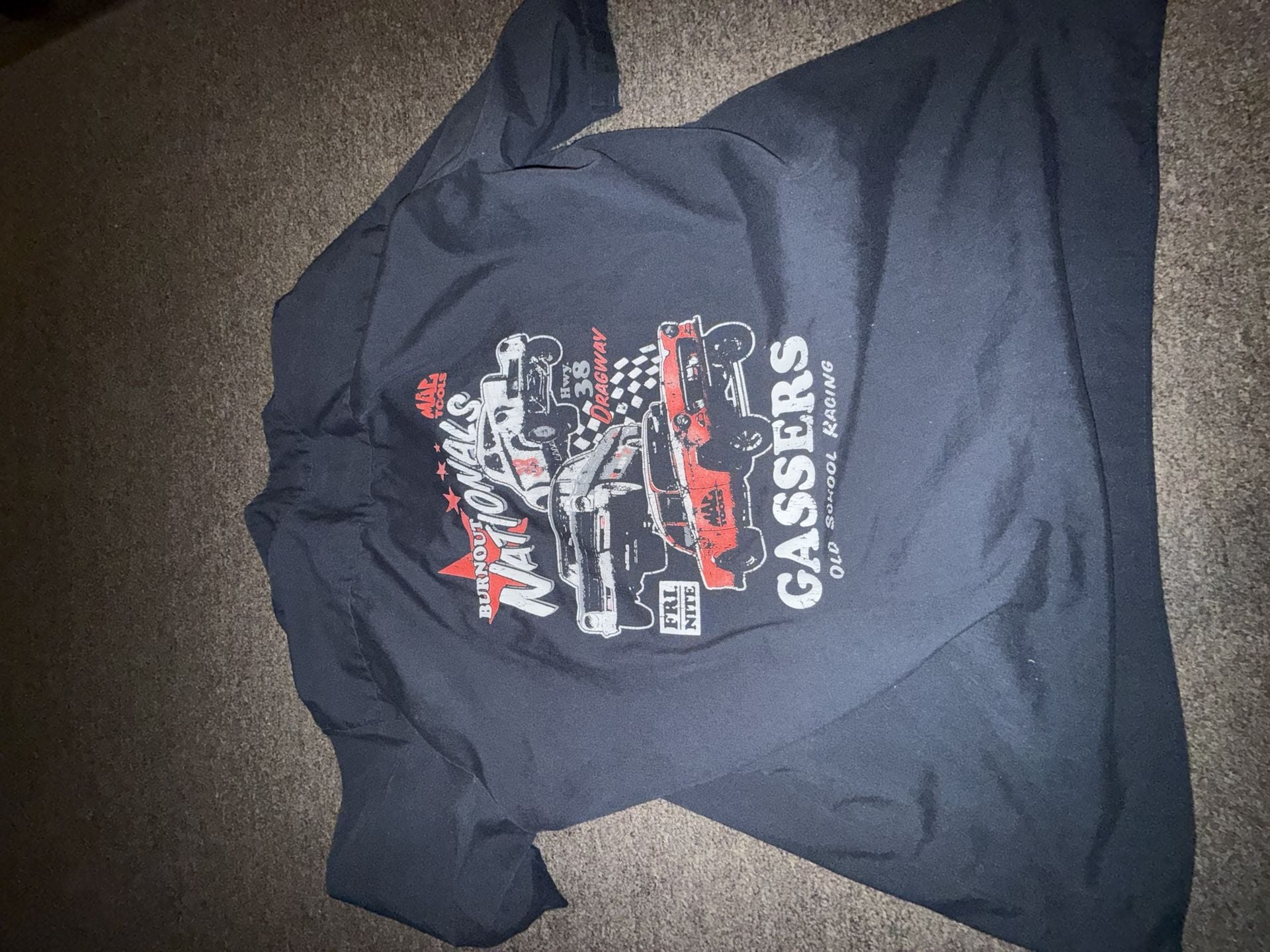 Dickies Mac Tools Gassers Short Sleeve Work Shirt Size XXL Black 6