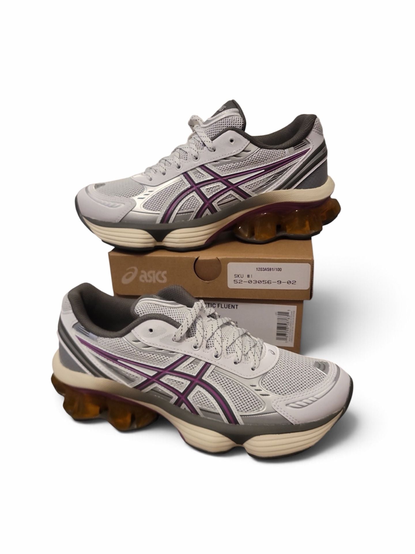 New ASICS Gel-Kinetic 1203A591-100 Sz. 6.5 Women’s 5 Men’s Running 2